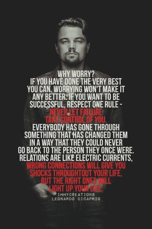 worrying dicaprio