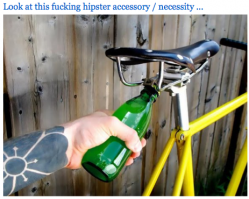 fixie bike accessory bottle opener beer hipster