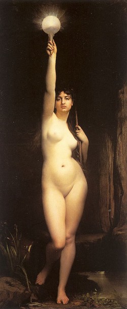 Truth (La Vérité), 1870, by Jules Lefebvre