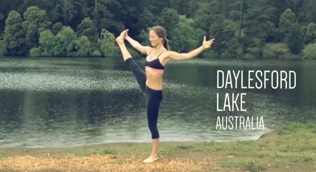 screen shot from Yoga in Australia