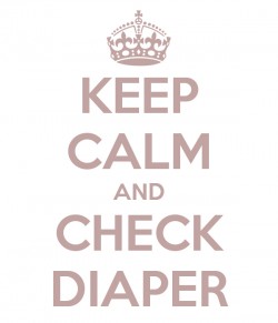 check diaper