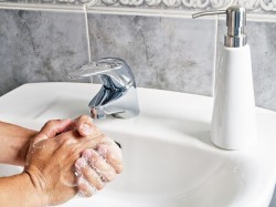 washing hands image