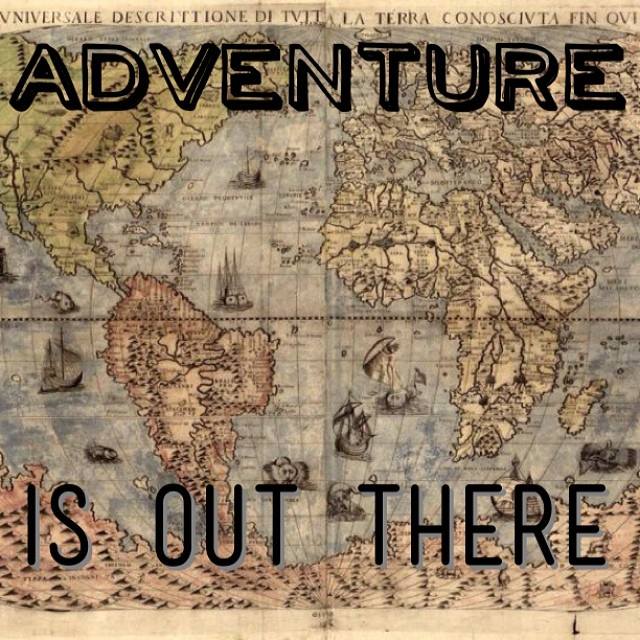 adventure, map, travel