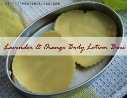 Make your own lotion bars.