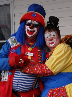 clowns funny joke happy parade