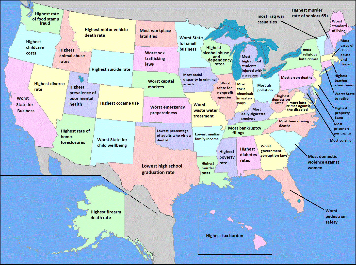 states map 