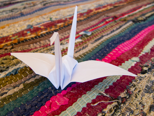 origami crane bird