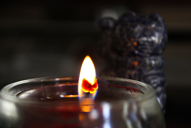 meditation candle 