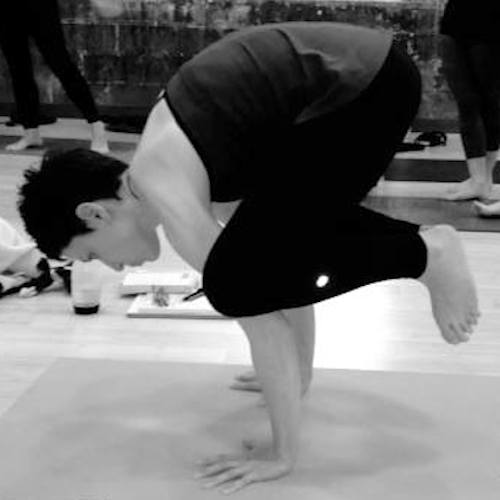 Erica Gottlieb yoga pose