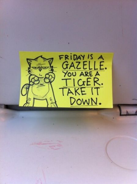Friday is a Gezelle