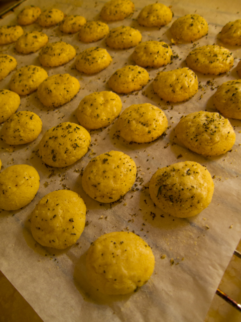 Frollini al Parmigiano -Parmesan Cookies