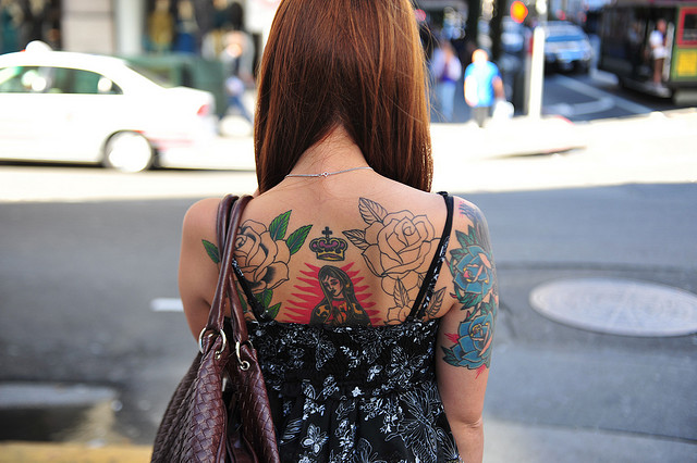 girl woman tattooed worthy