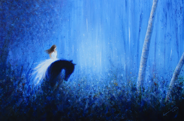 magical horse painting
