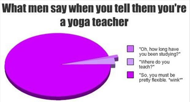yoga teacher sexy funny