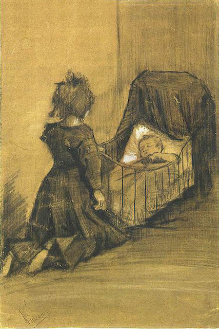 Van Gogh sister and baby