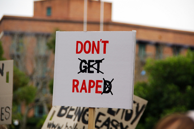 rape sign