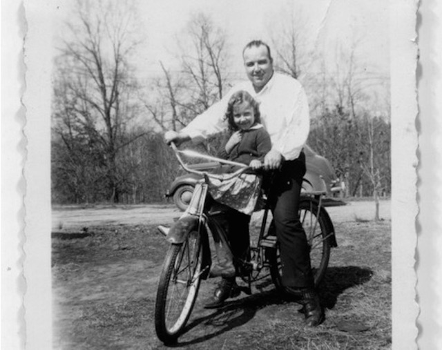 father daughter bike