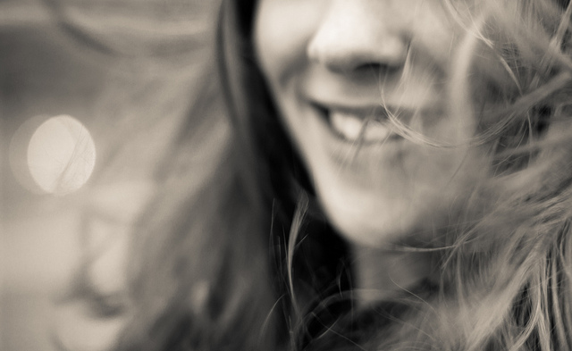 blur of smile