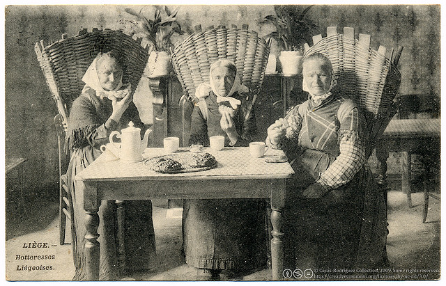 "The Three Munching Grannies (c.1907)", The Casas-Rodríguez Postcard Collection, Flickr