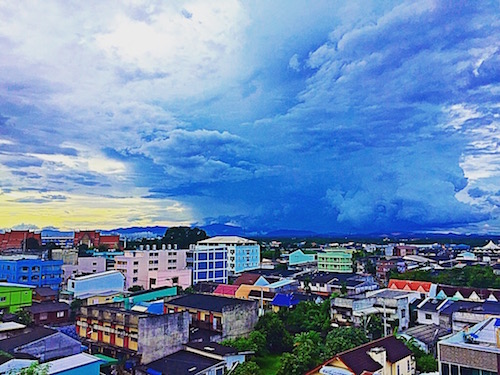 Storm in Thailand