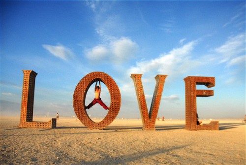 Burning Man Love