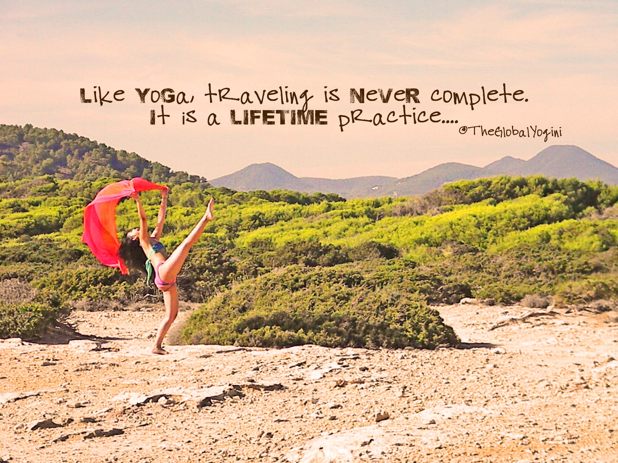 travel yoga