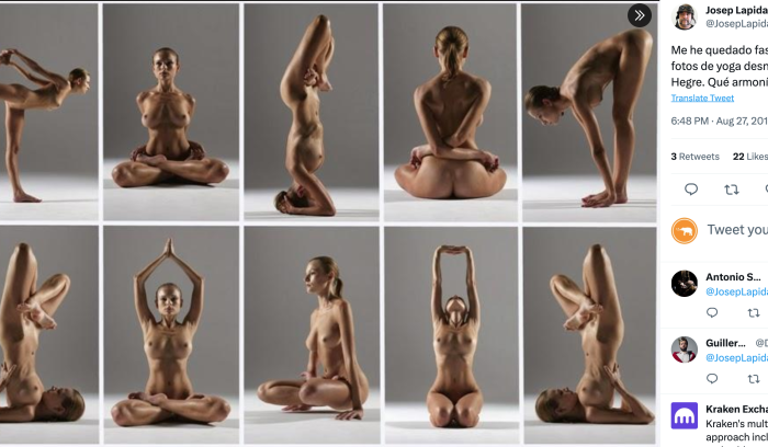 Nude Yoga Exposed