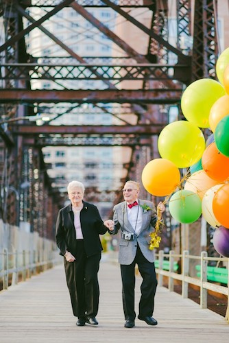 61 Years After They Marry, Couple Finally Gets Wedding Photos. {Photos ...