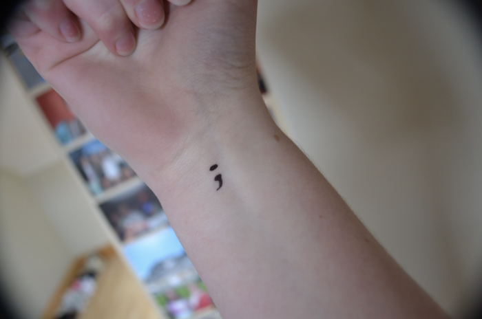 What do semicolon tattoos mean  Upworthy