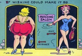 fat dieting weight women cartoon