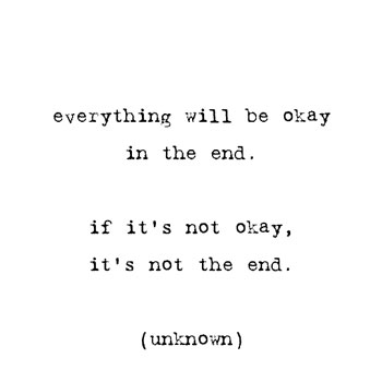 everything will be okay