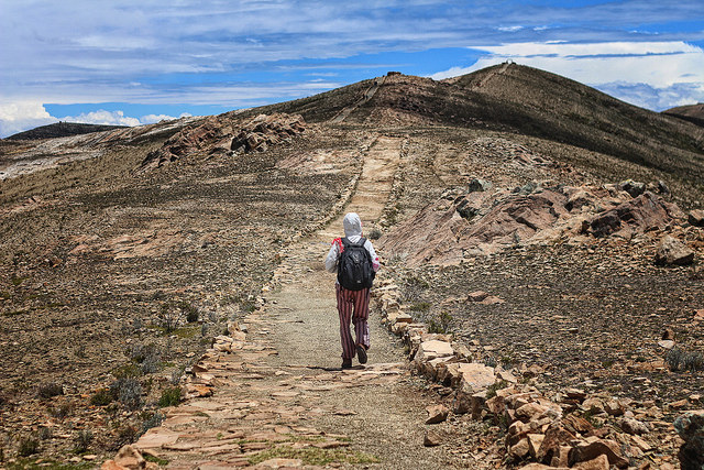 hike walk away path travel