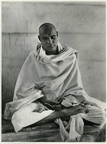 Jain Monk Meditating