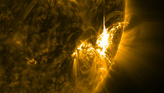 a solar storm experiense