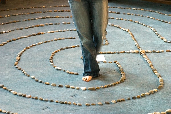 Walking meditation for those who cannot sit still