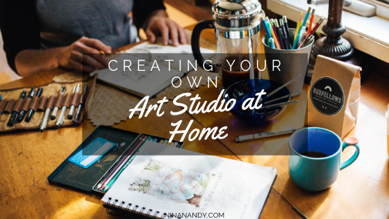 Creating Your Own Art Studio at Home | Nina Nandy MD | elephant journal