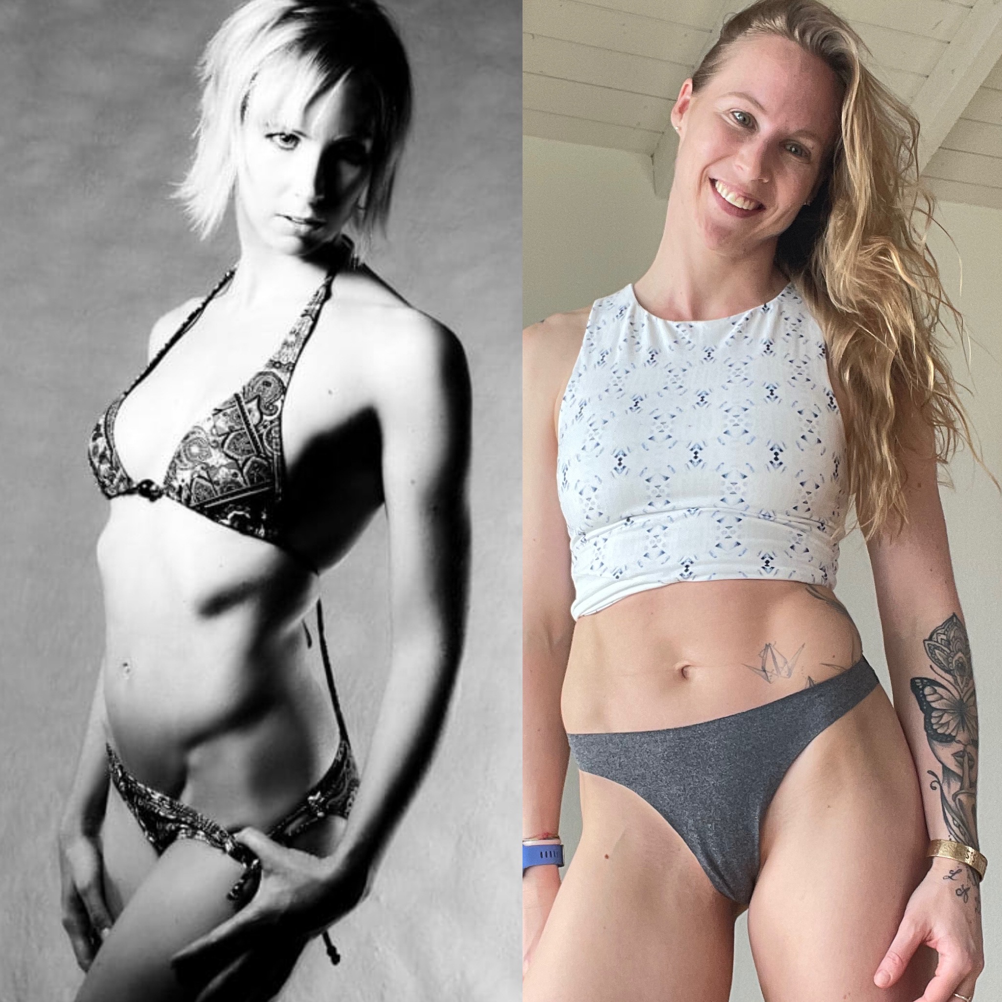 Rhyanna Watson Nude - I Swear, You Will Fly: The Before & After Photos I Want to Share. |  elephant journal