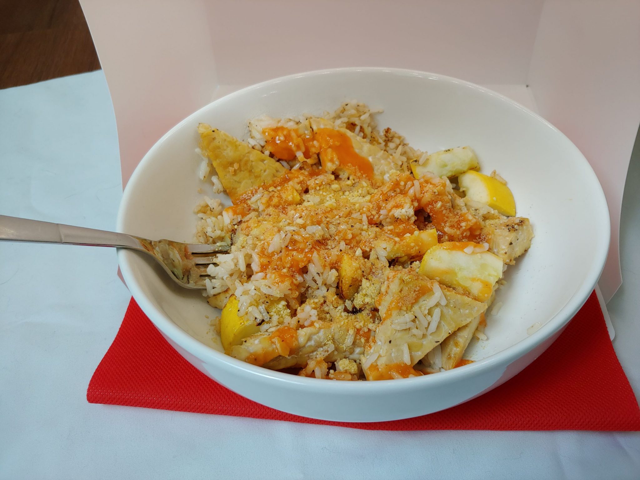 Lemony Tempeh with Squash & Fried Rice. {Recipe} elephant journal