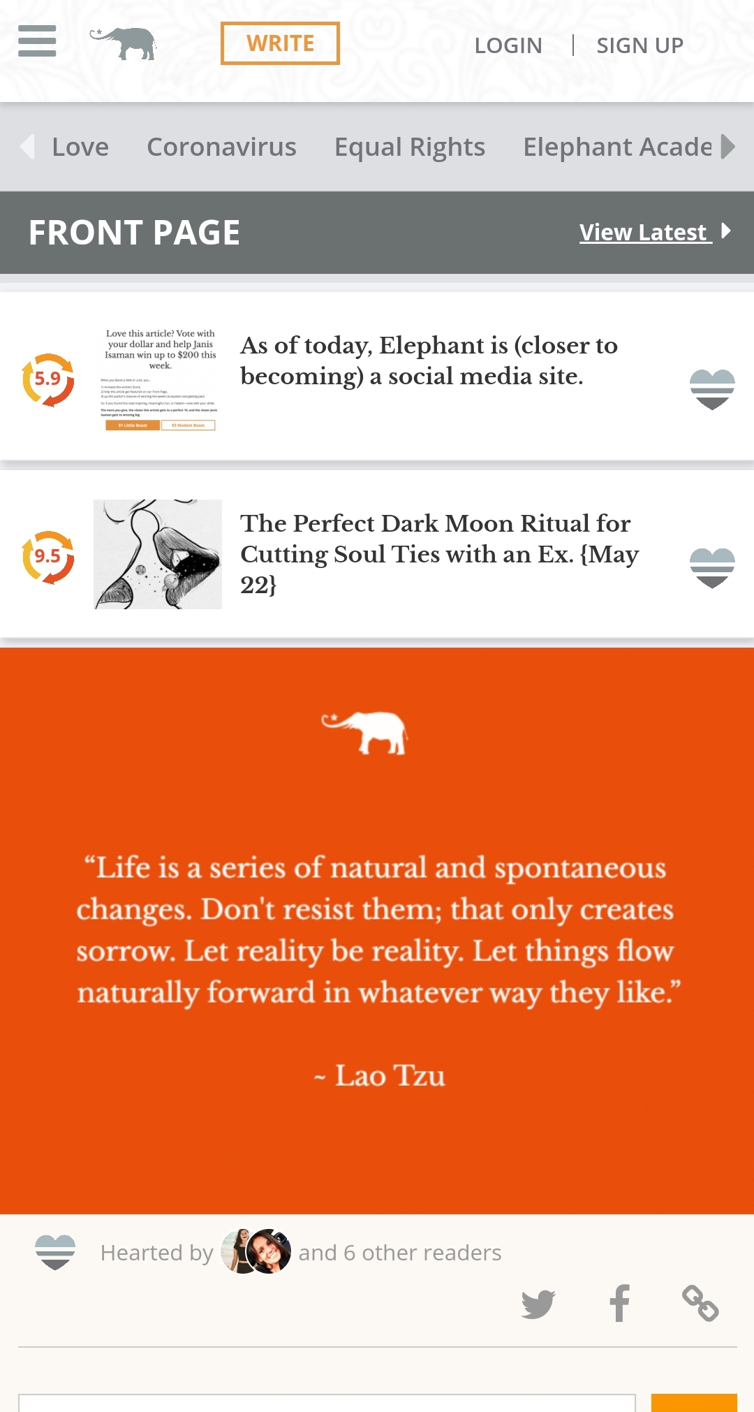 Elephant Journal’s Ecosystem FAQ elephant journal