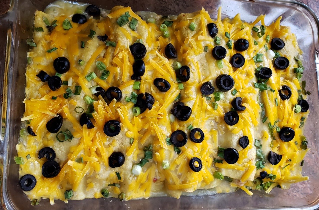 vegan enchiladas