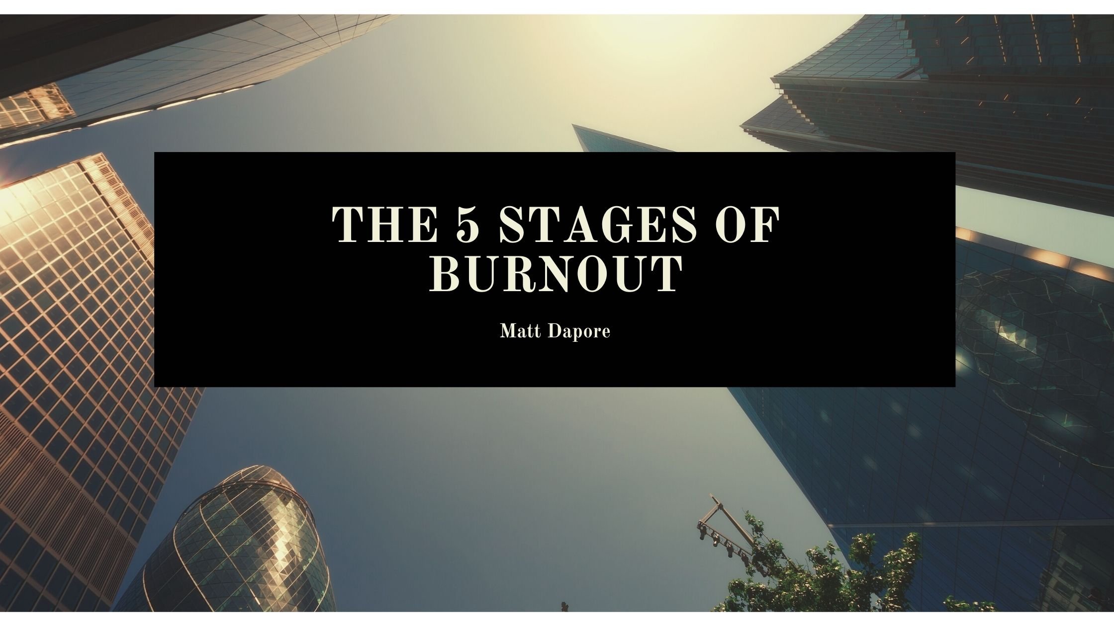 The 5 Stages Of Burnout | Elephant Journal