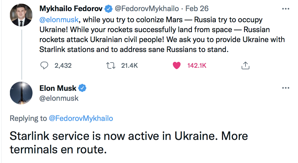Everyone is Welcome to Help Ukraine—even Elon Musk. | elephant journal