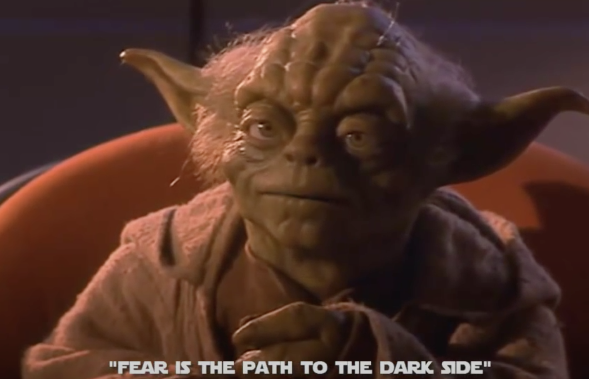 One Quote from “Star Wars” that Perfectly Explains the Connection between  Fear & Anger. | elephant journal