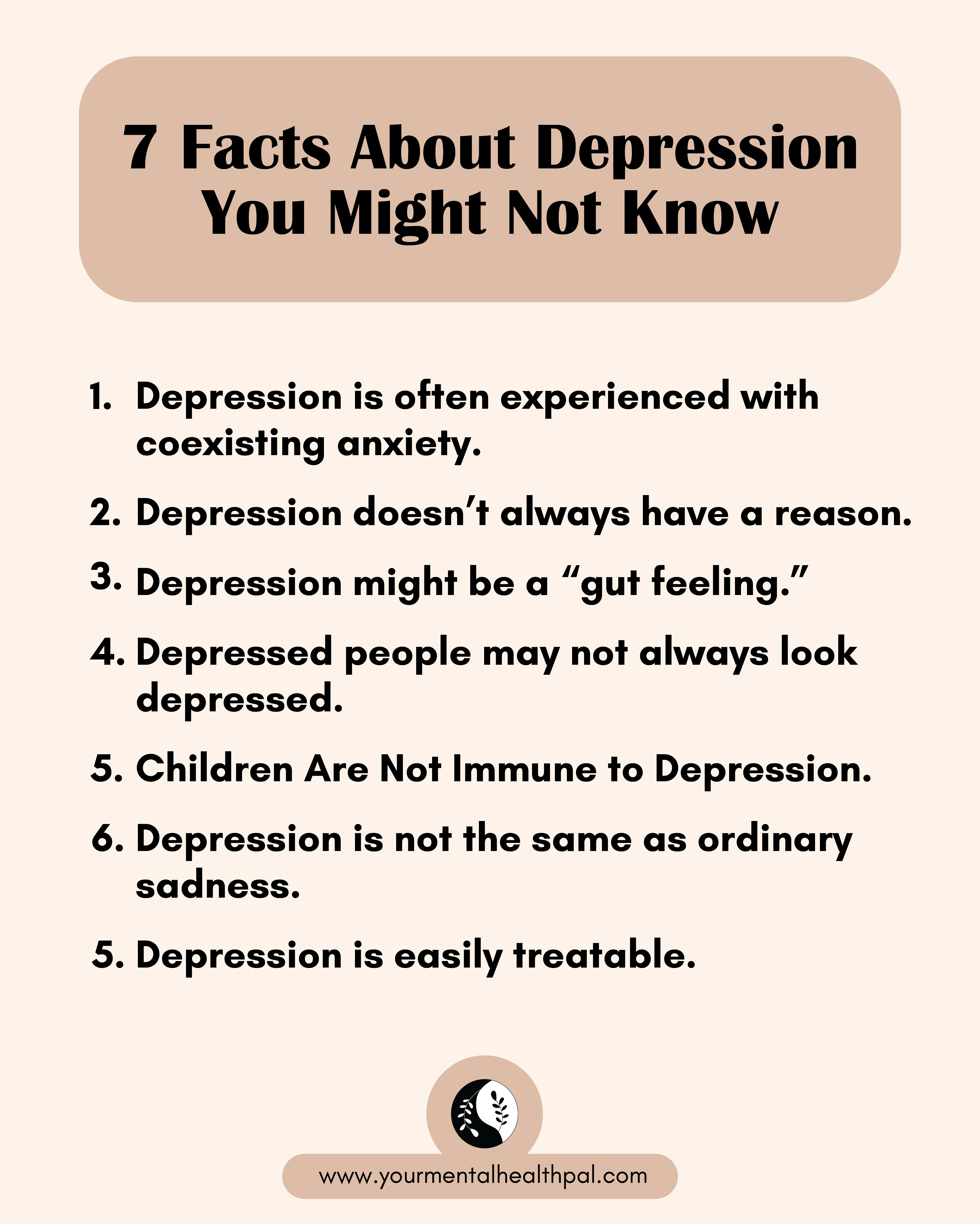 7 Interesting Facts About Depression You Need To Know Elephant Journal