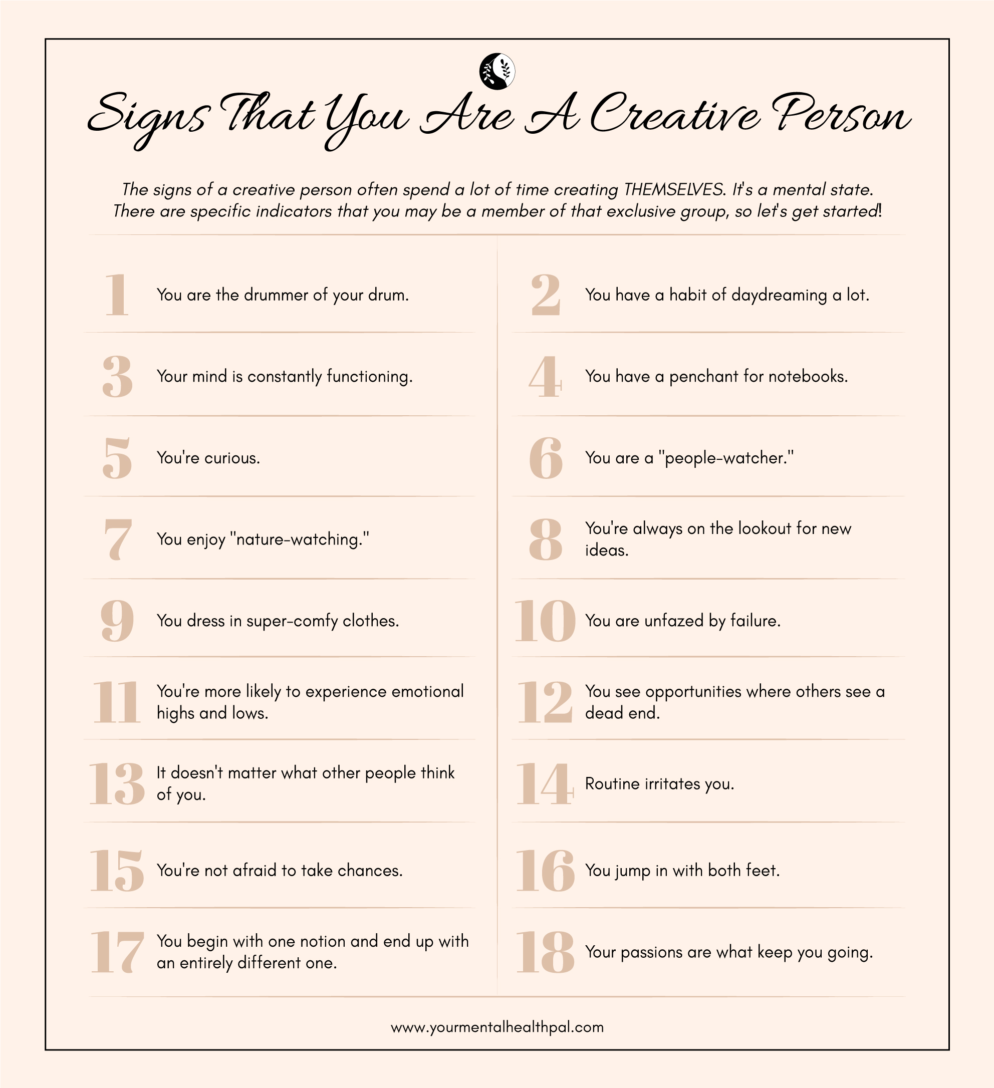 Signs That You Are A Creative Person | Elephant Journal