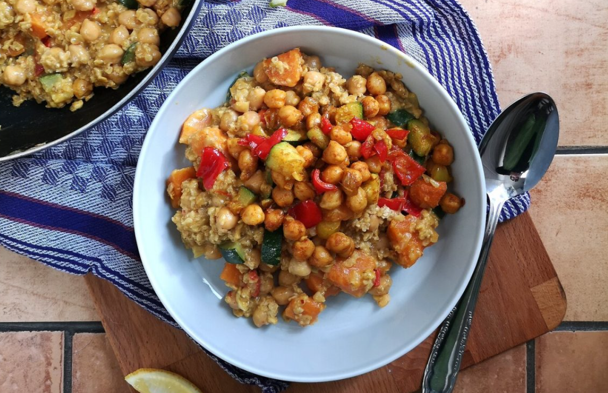 Thai Green-Curried Oatmeal with Roasted Vegetables—Yes, that’s a Thing ...