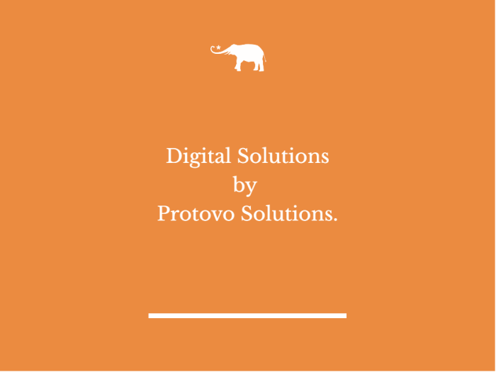Digital Solutions by Protovo Solutions. elephant journal