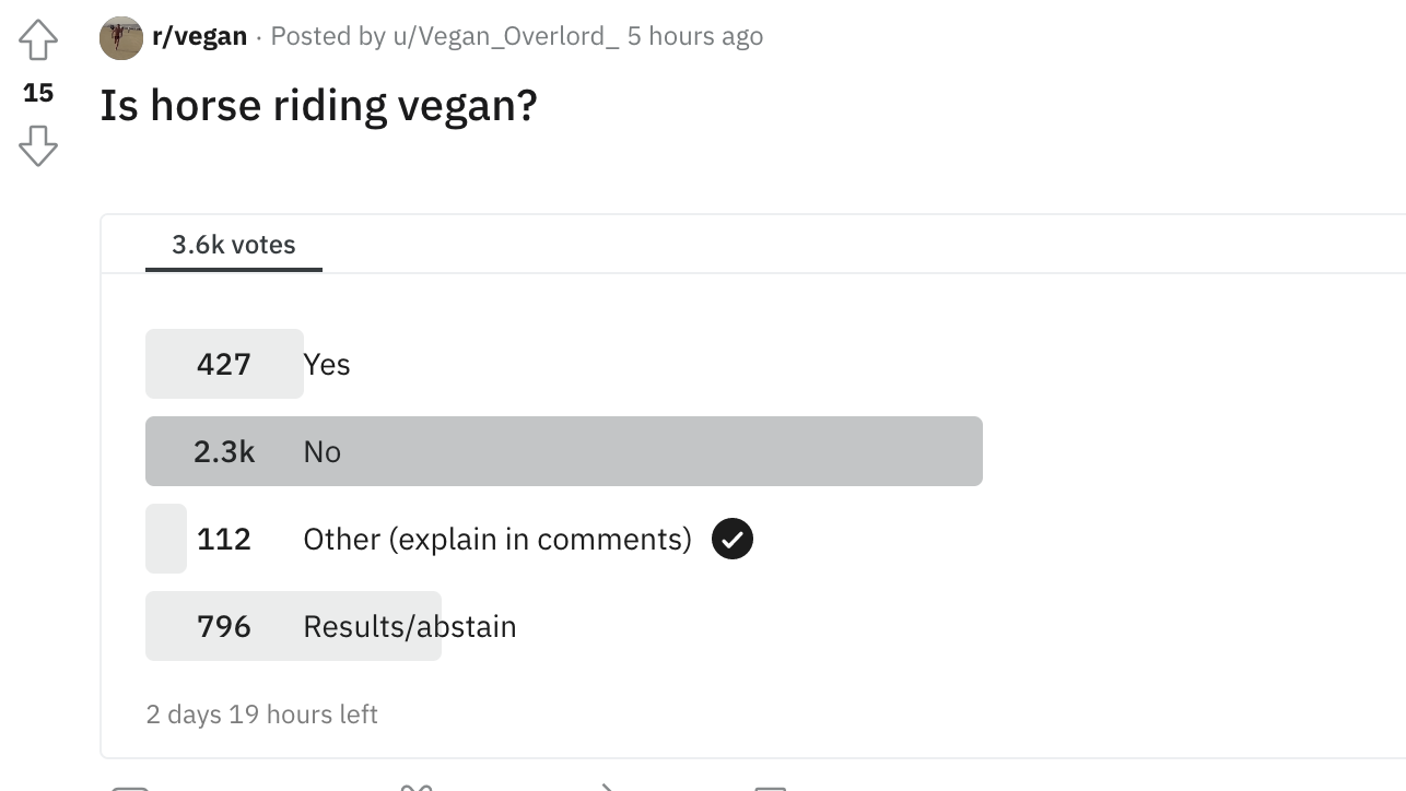 Is horseriding Vegan? I’m one of the few to answer “maybe.” elephant