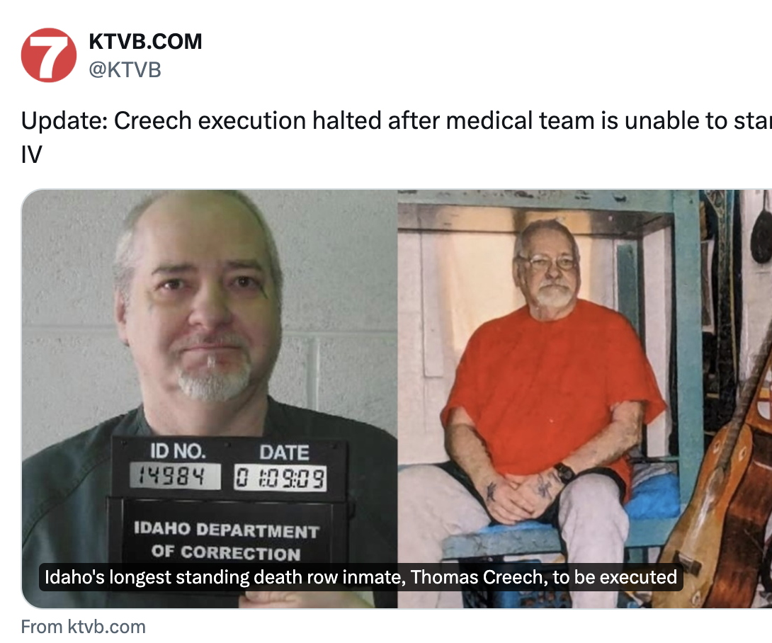 Idaho Just Halted The Execution Of The Nicest, Cold-Blooded Killer & My ...